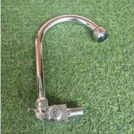 Wall-mounted cold stainless steel sink faucet, hard sink, selta hard sink faucet, sink faucet, sink 