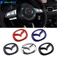 Steering Wheel Sticker Badge Decals Car Suitable For Mazda 5.7 * 4.5 Cm