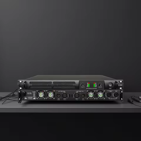 ShennDare D1650 Professional Digital Power Amplifier 4x1650w 8Ohm 4 Channel DJ Subwoofer Amplifier L