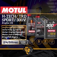 Motul 300V TRD Sport H-Tech Semi Fully Synthetic Engine Oil Lubricant 5W40 5W30 0W20 Minyak Hitam Enjin Car Service