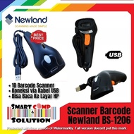 Scanner Barcode Garis 1D Newland BS-1206 / BS1206 Murah Non Stand