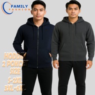 Hoodie Ziper unisex (M to 6XL)