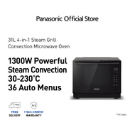 Panasonic NN-CS89LBYPQ Convection Microwave Oven - Steam Convection Grill and Microwave