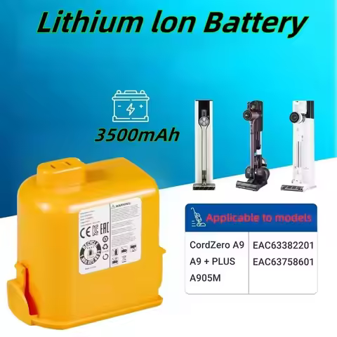25.2V EAC63382204 Lithium Ion Battery For LG Cordzero A9 Cordless Vacuum A9+ A9Plus A9M A9MASTER2X A