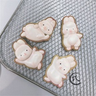 Keiko Teacher Cartoon Rabbit Icing Biscuit Mold 3D Baking Household Girl Animal Biscuit Imprint Mold