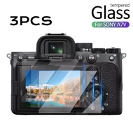 3PCS Camera 9H Tempered Glass Film For Sony A9 A7S A7R A7CR A7C A77 A7 A1 IV V VI III II ILCE-9 ILCE