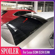 For Lexus IS200 IS250 IS300 spoiler PMMA material car roof sun visor spoiler 2012-2017