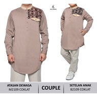 Tokoashshiddiq - Couple Baju Koko Kurta Pria Dewasa Dan Setelan Celana