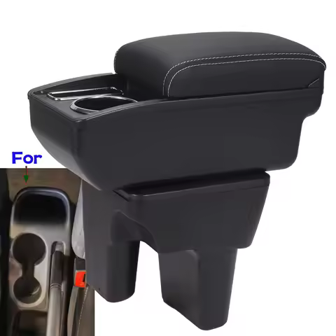 For HYUNDAI HB20 Armrest Box For Hyundai HB20 Car Armrest Interior Parts Center Storage Box Retrofit