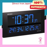 Seiko Clock wall clock/table clock dual-use radio wave digital AC color LCD Series C3 white DL208W SEIKO 527