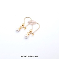 Anting Korean Style Anting Clip Kait Jurai Motif 2ss Ring Bola Ulir 1795 1856