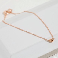 tiny heart bracelet PG 無鎳手鍊 小愛心手鍊 粉色金