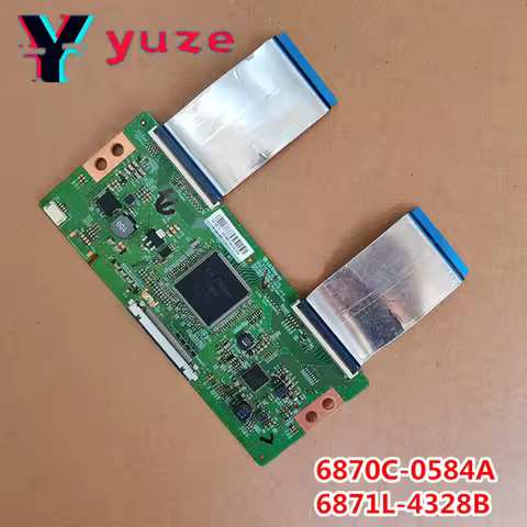 Logic board 6870C-0584A T-CON LVDS Board 6871L-4328B V16 55UHD TM120_v0.6 For 49-inch 55-inch 55PFL5