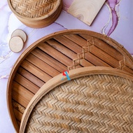 Klakat Bambu Untuk Dimsum / Klakat Dimsum / Klakat Dim Sum UK 18cm Bagian Alas / Bawah
