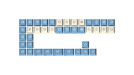MiTo GMK Godspeed Custom Keycap Set - Doubleshot Cherry Profile - Compatible with Cherry-MX Style St