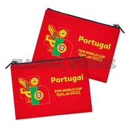 Portugal ball 2022 World Cup Souvenir Wallet Bag