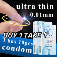 10pcs/box 0.01mm super thin trust durex ultra thin condom for men sex contraceptive pills with ring