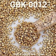 GBK-0012 Sprinkles sprinkle springkel 30 gram bintang star gold emas