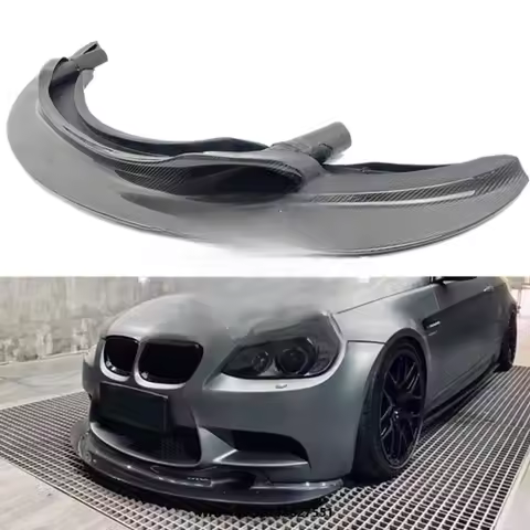 E92 E93 Carbon Fiber GT4 Style Front Lip for M3 E92 E93 Front Bumper Lip