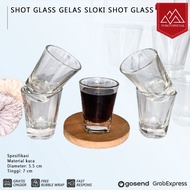 Toso shot glass / shot glass / shot glass