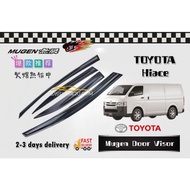 Awesome2u Toyota Hiace Van Mugen Door Visor 4pcs Panel Van Accessories