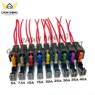 Car Standard Medium Fuse 10PCS/100PCS Blade Fuse 5A 7.5A 10A 15A 20A 25A 30A 35A 40A Fusebox Fuse ho