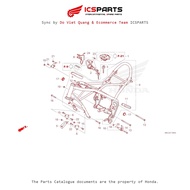 Iframe Body (F-39-A) HONDA Rebel 500 (2023) Parts Catalog
