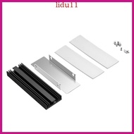 LID M 2 2280 SSD Heatsink Thermal Conductivity Metal Cooling Fan Heatsink 2280 NVME