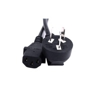 Three-core AC Power Input Cable 3*0.75 Square 1.5m Long DYX Adapter