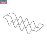 [BUBL] Taco Holder Stand Stainless Steel Taco Trays Taco Tray Use As Shell Baking Rack