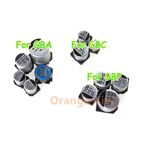 1Set For GBA GBC GBP Motherboard Capacitor For Gameboy Advance Mainboard Capacitor For Gameboy Color