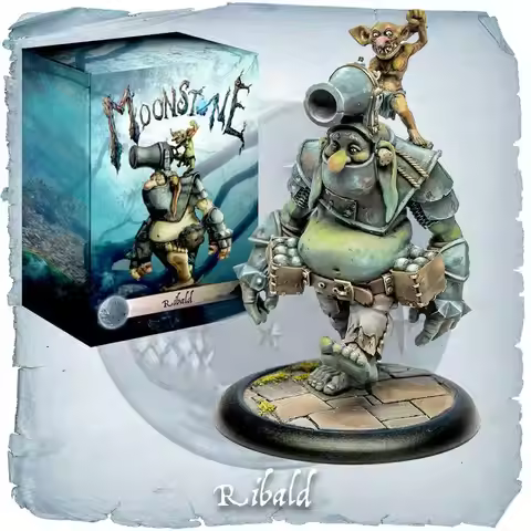 Resin Model Kit Wargame 28544 MoonStne Ribald the Troll