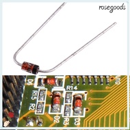 ROSEGOODS 200PCS Electronic Kit, 1W Power 10 Values Zener Diode Assortment, Portable Storage Box 1N4