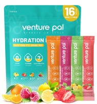 Venture Pal Sugar Free Electrolyte Powder Packets - Liquid Daily IV Drink Mix for Rapid Hydration &