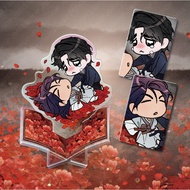 Mini Standee with genuine manhwa bl corner card Dawn of the Dragon/ Dawn on the river and clouds