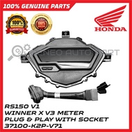 HONDA RS150 V1 PNP WINNER X V3 METER WITH SOCKET [37100-K2P-V71] 100% ORIGINAL HONDA PART