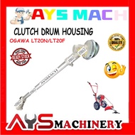 Clutch Drum Housing Pipe Shaft c/w Gear Case for Ogawa LT20N / LT20F Hand Push Lawn Mower