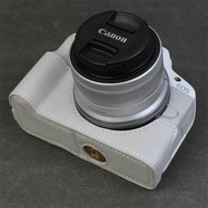Suitable for Canon eos r50 Camera Bag r1 Protective Leather Case r50 Half Case Base r1 Case