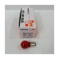 BULB 12V21/6CP (RED)(SAKURA)