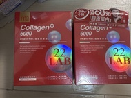 M2 22 Lab collagen+ 6000 骨膠原飲品兩盒