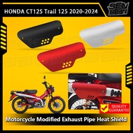 Exhaust Heat Shield Guard Cover For Honda CT125 Trail 125 Hunter Cub 2020-2024