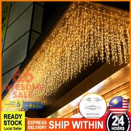 4M 96 LED Light Strip Fairy Lights Wedding Festive Home Deepavali Decor Light String For Curtain Backdrop Ceiling