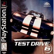 PS1 CD Game Test Drive 6