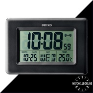 [WatchClubOnline] QHL058K Seiko Wall Clock Mini Convertible Folding Stand Thermometer Digital QHL058 QHL-058 QHL-058K