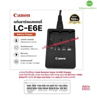 Canon LP-E6NH Battery รุ่นใหม่ แบตเตอรี่แท่นชาร์จแท้ Charger LC-E6E Original คุณภาพชัวร์ for EOS R R