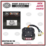 RECTIFIER & REGULATOR - BRIXTON - BX 150/ BRIXTON BX 150 - P/NO. 302000-018 (NK)