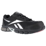 Reebok RB4895 Men s Cross Trainer Safety Shoes - Black/Silver - 14.0 - W