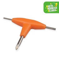 Allen Key Obeng T L 3in1 Segitiga Kunci mini kecil plus bintang alen