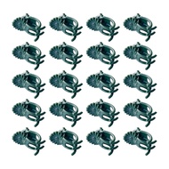 [YAFEX] 20pcs Orchid Clips Plant Support Stem Clamps Garden Flower Vine Plant Support Good Quality