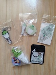 MAMAMOO 周邊鑰匙圈及徽章.手燈磁貼、手燈匙扣產品 圖片中全部及尾圖玫星相片一份